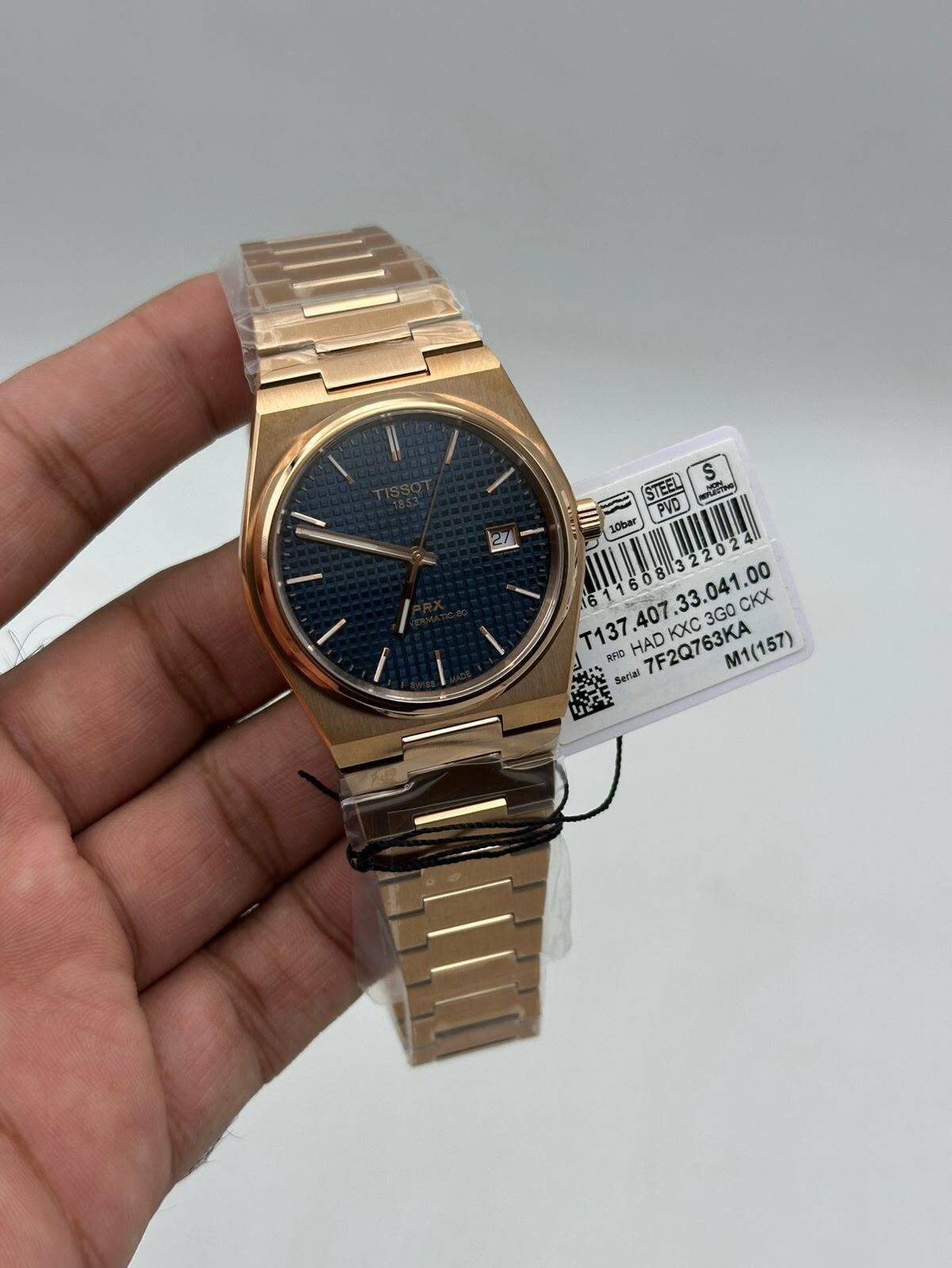 Tissot-Prx-Powermatic-80-Blue-Dial-Rose-Gold Tissot-Prx-Powermatic-80-Blue-Dial-Rose-Gold