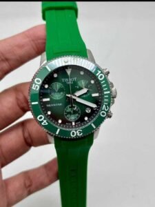 Tissot-Seastar-1000-Chronograph-Green-Dial-Rubber-Strap