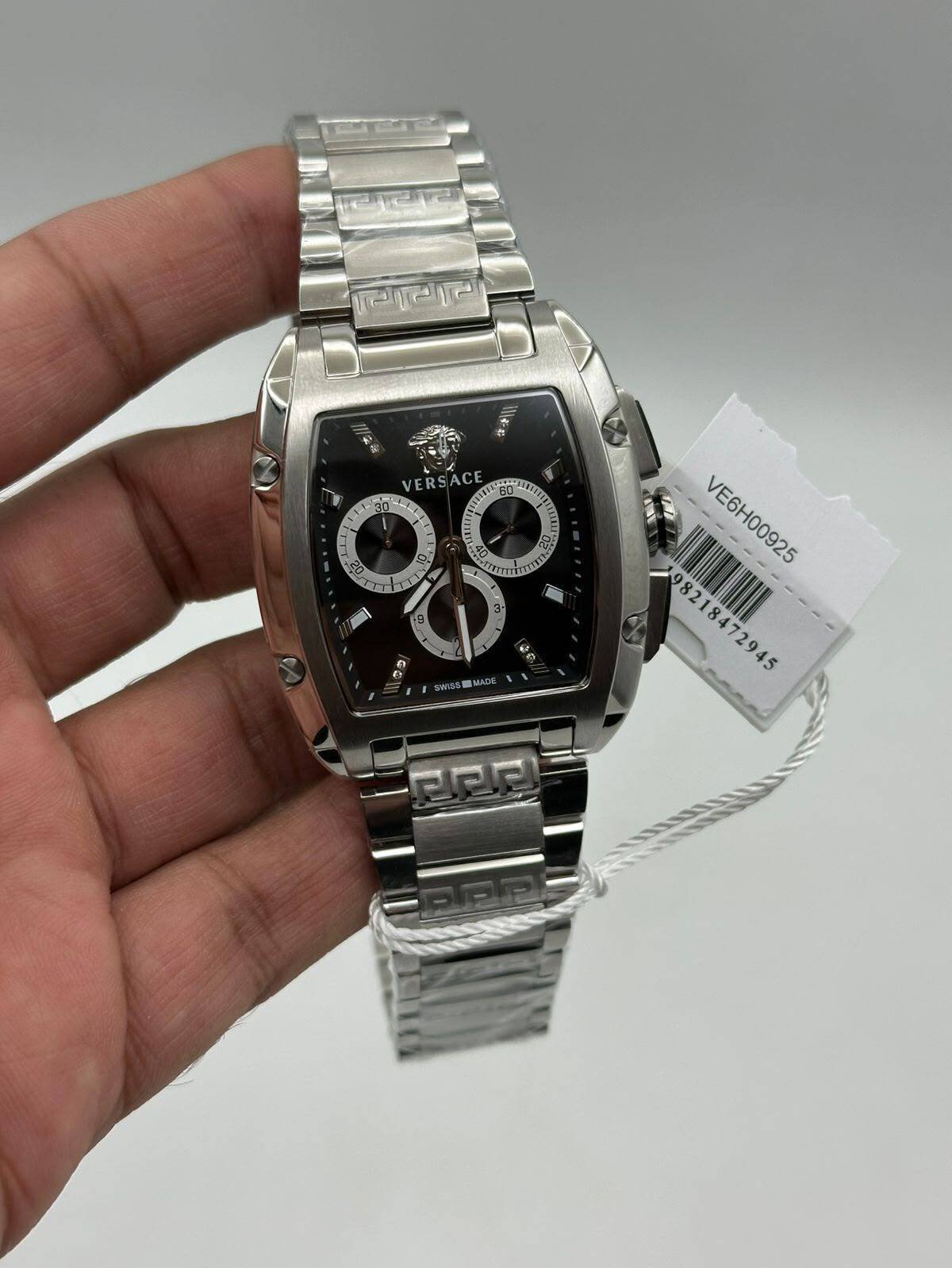 Versace-Dominus-Black-Dial-Chronograph-Silver Versace-Dominus-Black-Dial-Chronograph-Silver